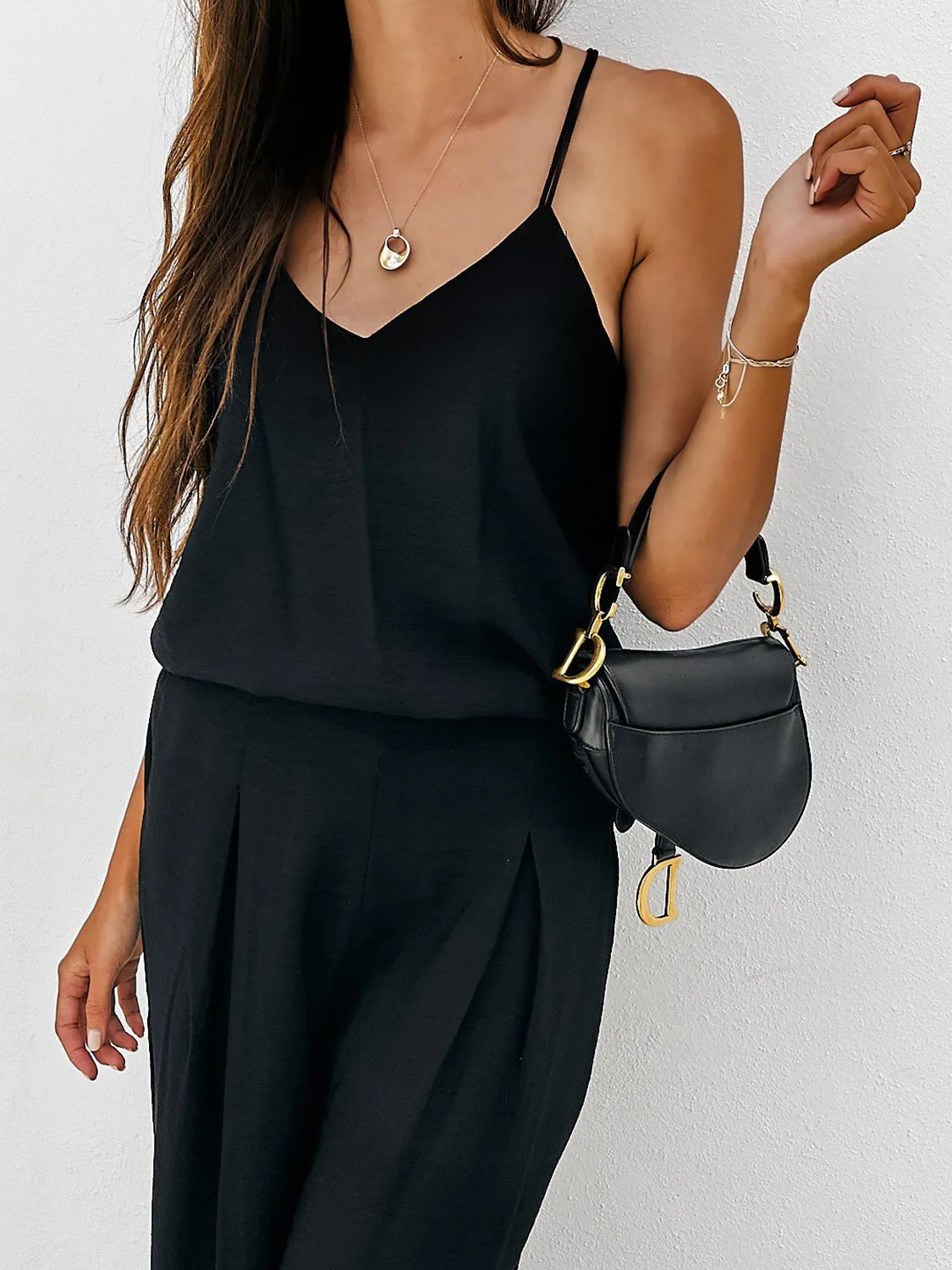 Spaghetti Strap Cami and Wide Leg Pants Set sold by Charming Charlie product image thumbnail 5