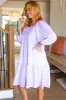 Love Found Lilac Square Neck Smocked Dress sold by Charming Charlie