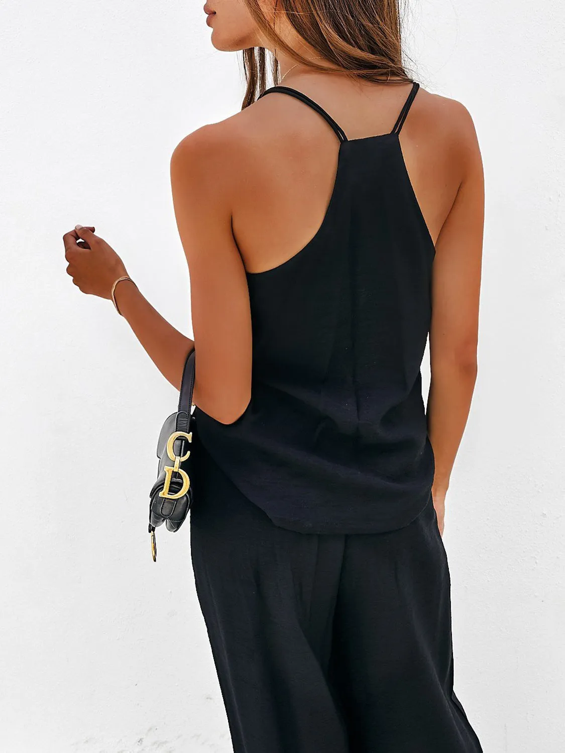 Spaghetti Strap Cami and Wide Leg Pants Set sold by Charming Charlie product image thumbnail 4