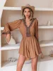 V-Neck Long Sleeve Romper sold by Charming Charlie