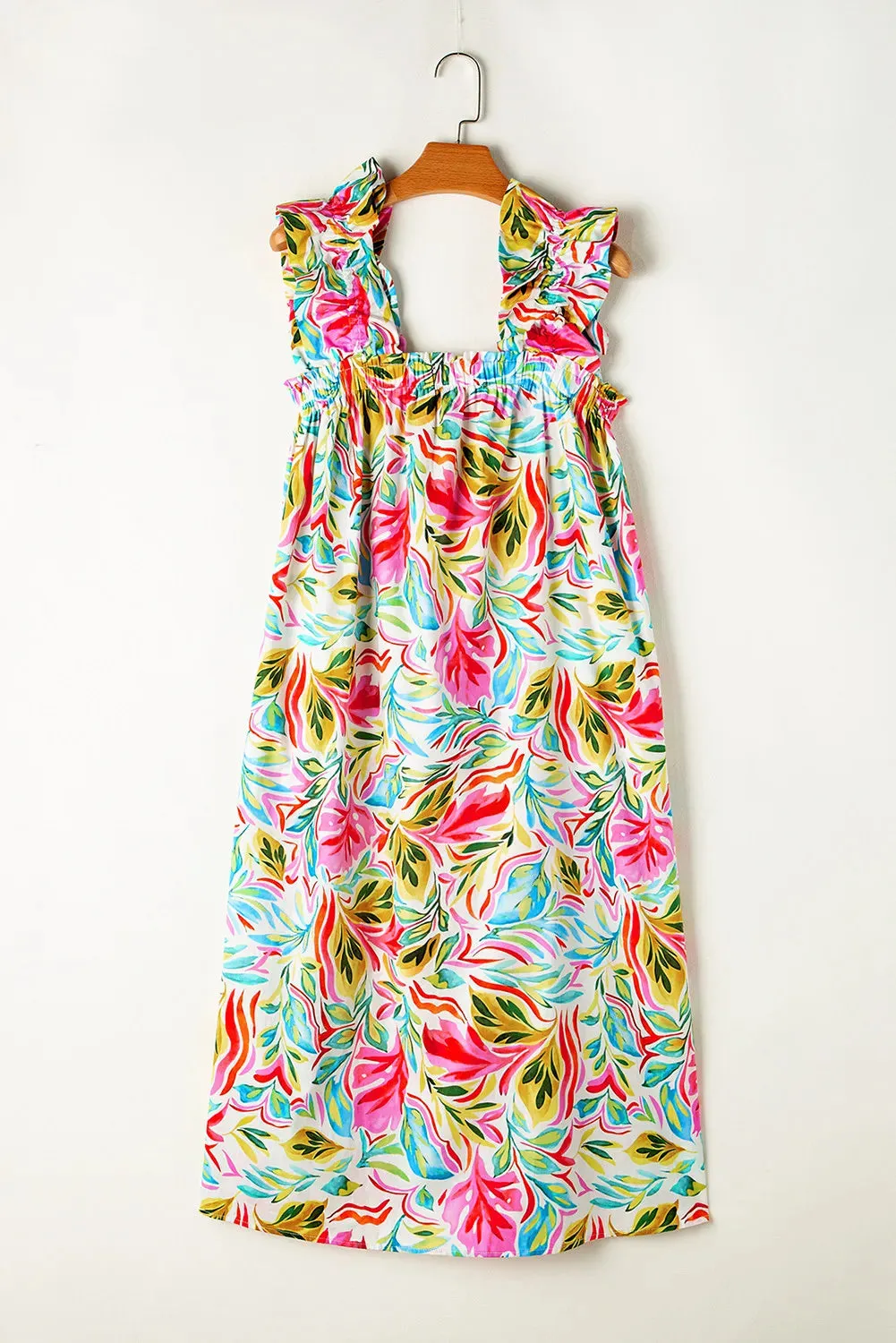 Ruffled Printed Sleeveless Dress sold by Charming Charlie product image thumbnail 5