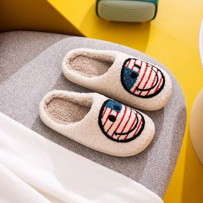 Melody Smiley Face Slippers sold by Charming Charlie product image thumbnail 3
