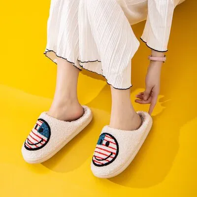 Melody Smiley Face Slippers sold by Charming Charlie product image thumbnail 2