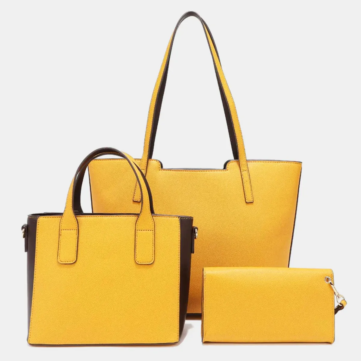 Nicole Lee USA 3-Piece Snake Print Handbag Set sold by Charming Charlie product image thumbnail 3