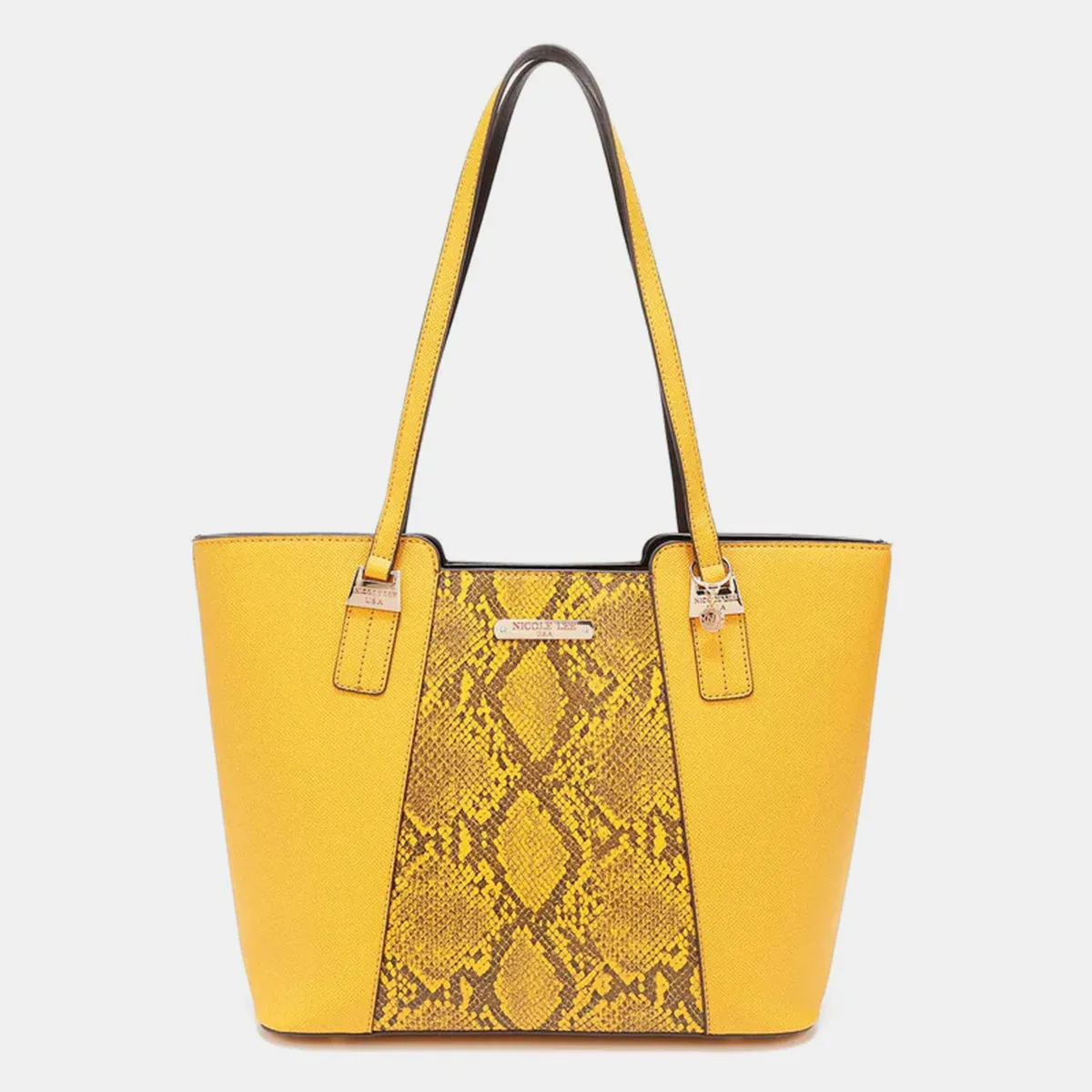 Nicole Lee USA 3-Piece Snake Print Handbag Set sold by Charming Charlie product image thumbnail 5