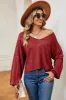 V-Neck Dropped Shoulder T-Shirt sold by Charming Charlie
