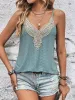 Eyelet V-Neck Cami sold by Charming Charlie