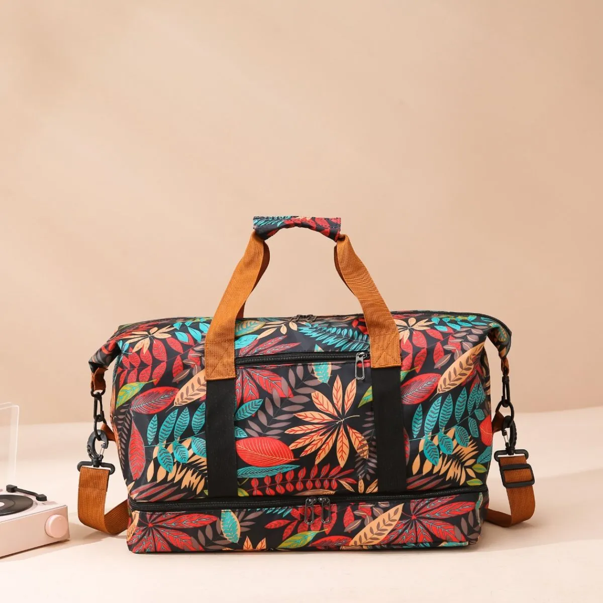 Canvas Printed Travel Bag sold by Charming Charlie product image thumbnail 4