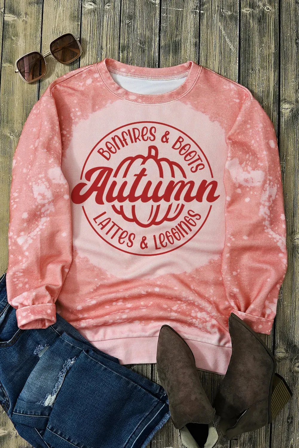 Letter Graphic Long Sleeve Sweatshirt sold by Charming Charlie product image thumbnail 3