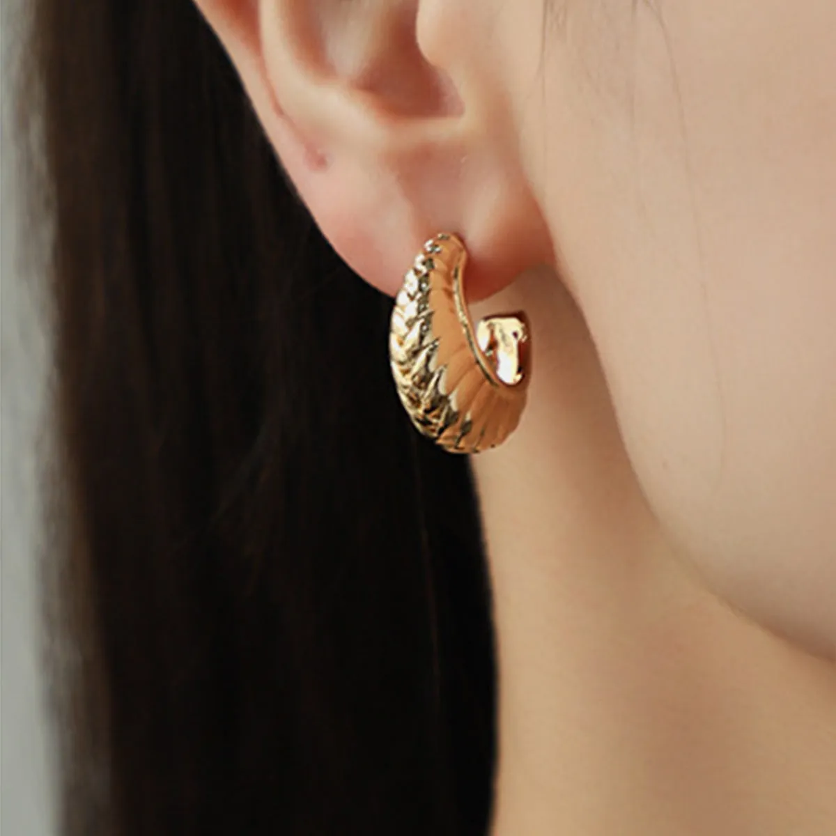 Gold-Plated Stud Earrings sold by Charming Charlie product image thumbnail 5