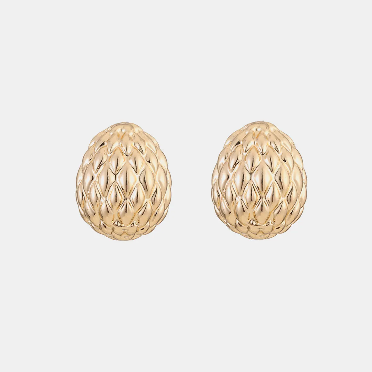 Gold-Plated Stud Earrings sold by Charming Charlie product image thumbnail 2