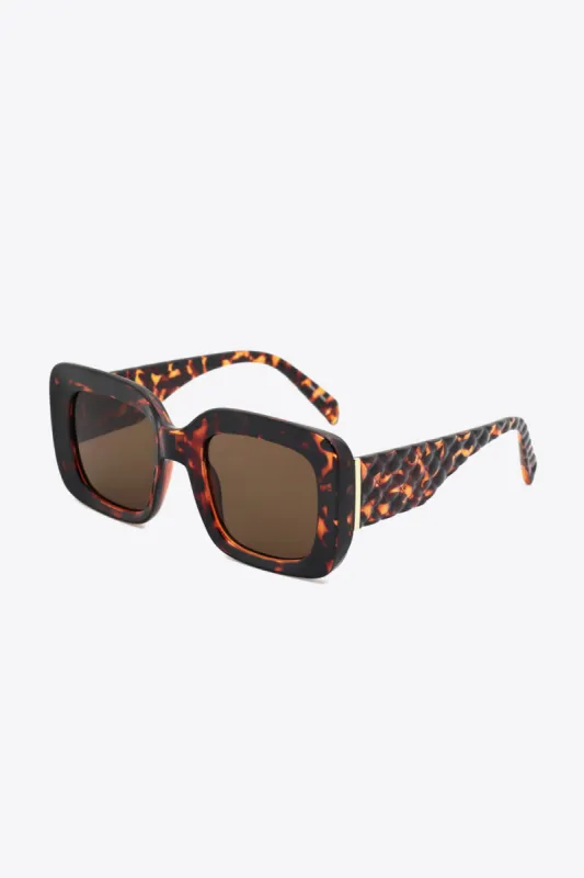 Square Polycarbonate UV400 Sunglasses sold by Charming Charlie