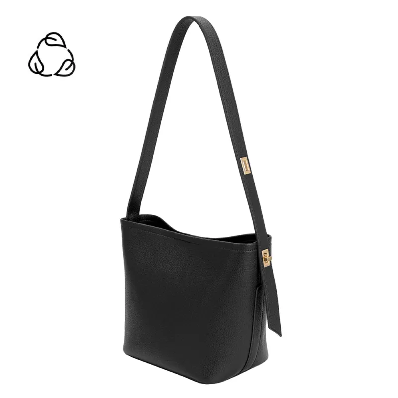 Irina Black Recycled Vegan Shoulder Bag sold by Charming Charlie