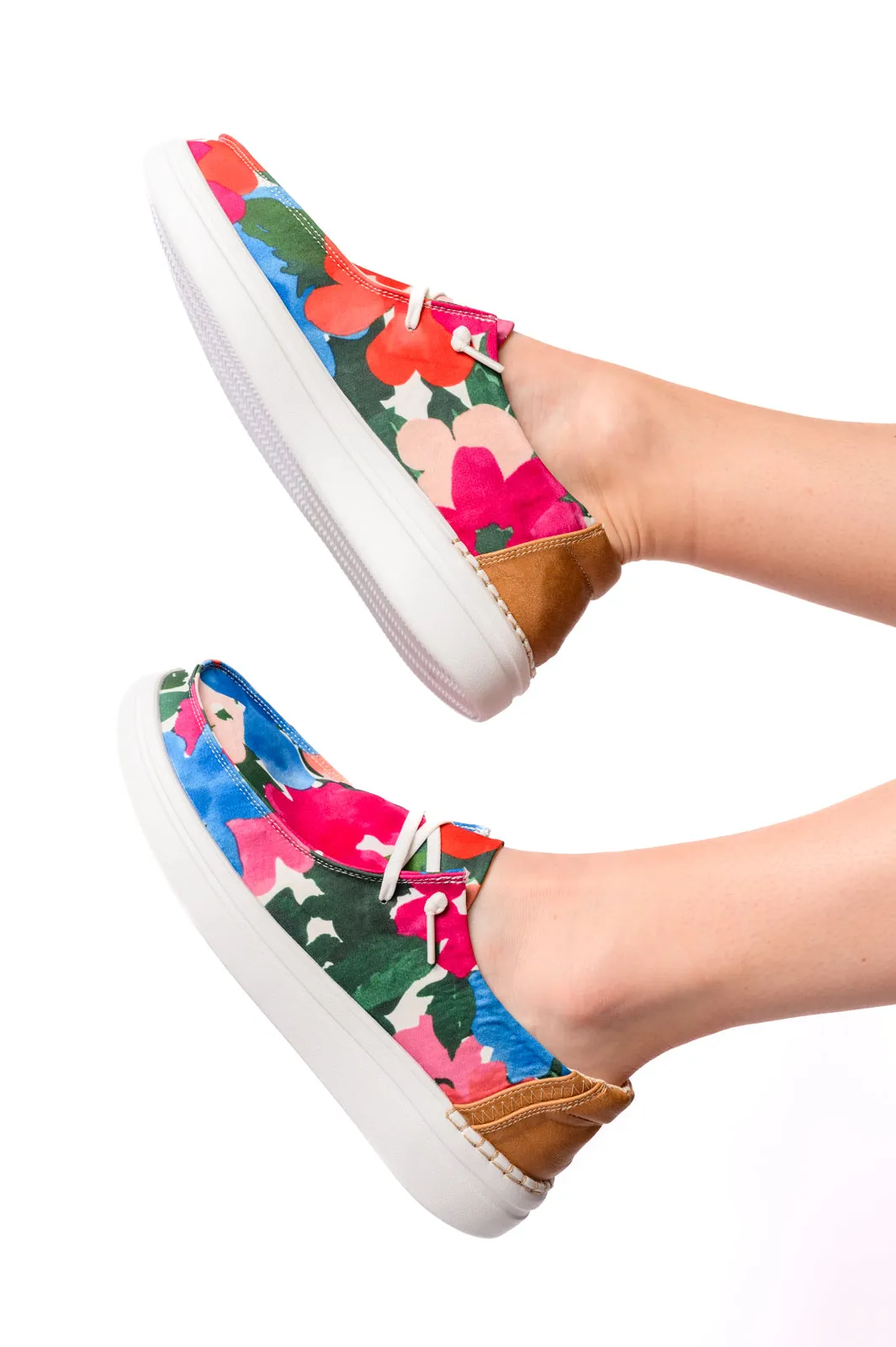 Kayak 2 Shoes in Floral sold by Charming Charlie