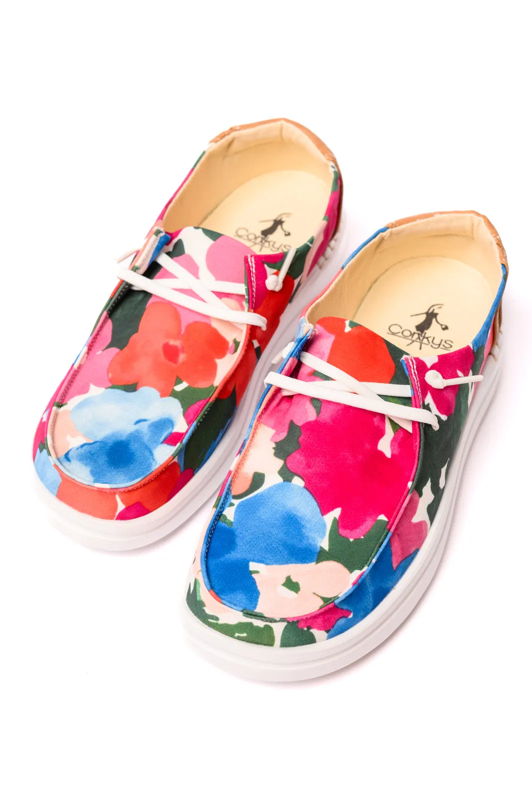 Kayak 2 Shoes in Floral sold by Charming Charlie product image thumbnail 3