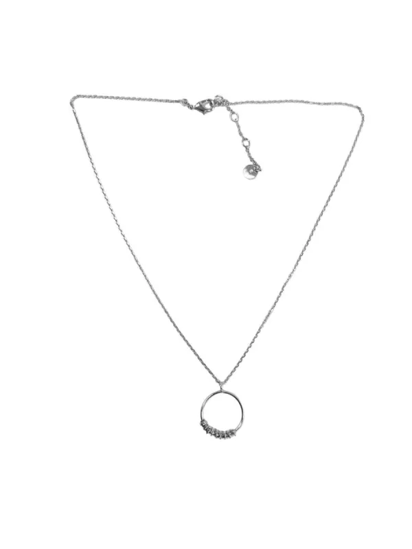 French Connection- Gold Charm Necklace sold by Charming Charlie