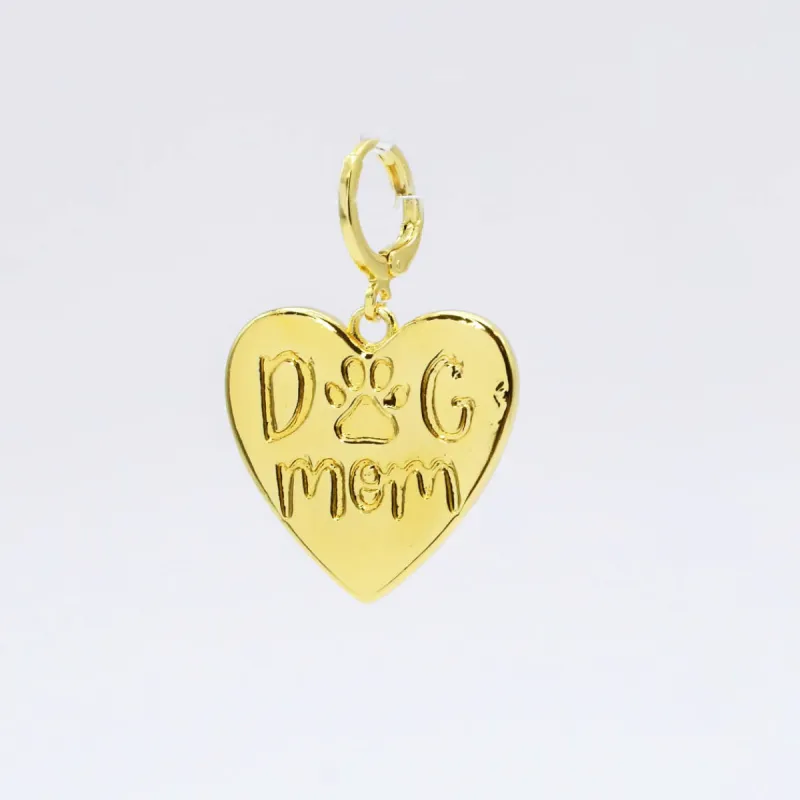 Dog Mom Heart Charm sold by Charming Charlie