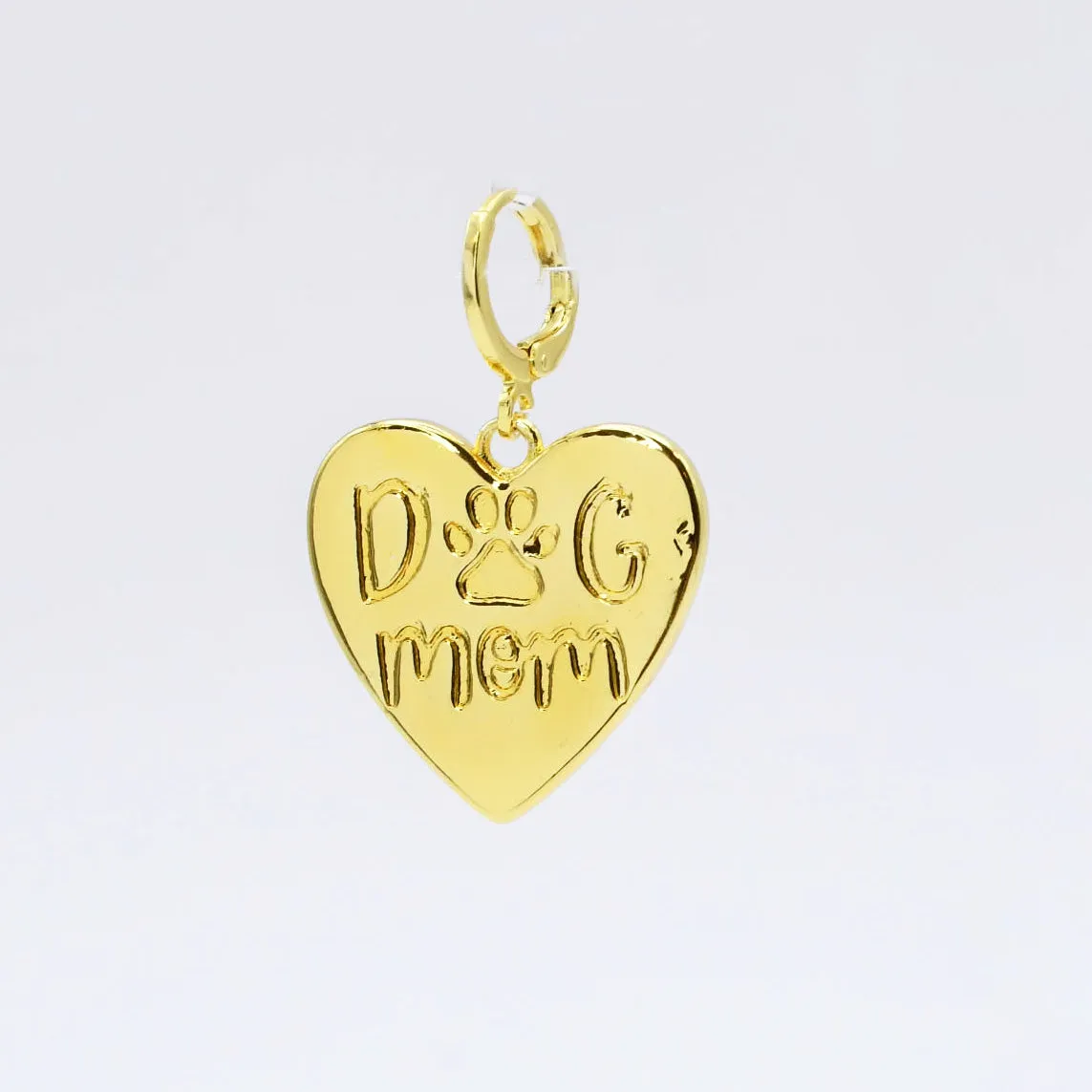 Dog Mom Heart Charm sold by Charming Charlie