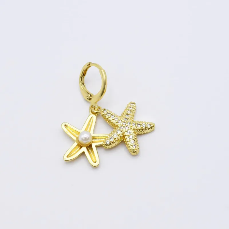 Pearly Starfish Charm CH-7 sold by Charming Charlie