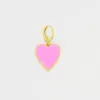 Pink Small Heart Charm CH-82 sold by Charming Charlie