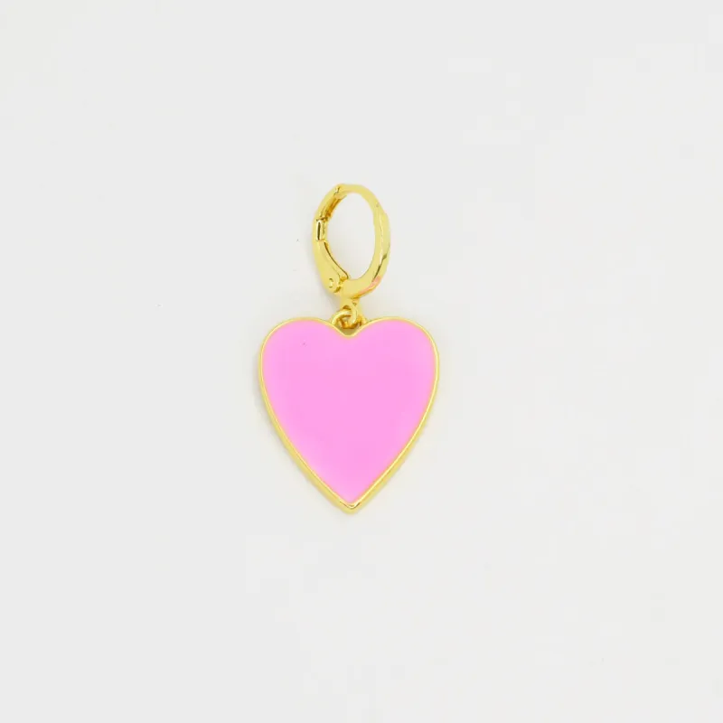Pink Small Heart Charm CH-82 sold by Charming Charlie