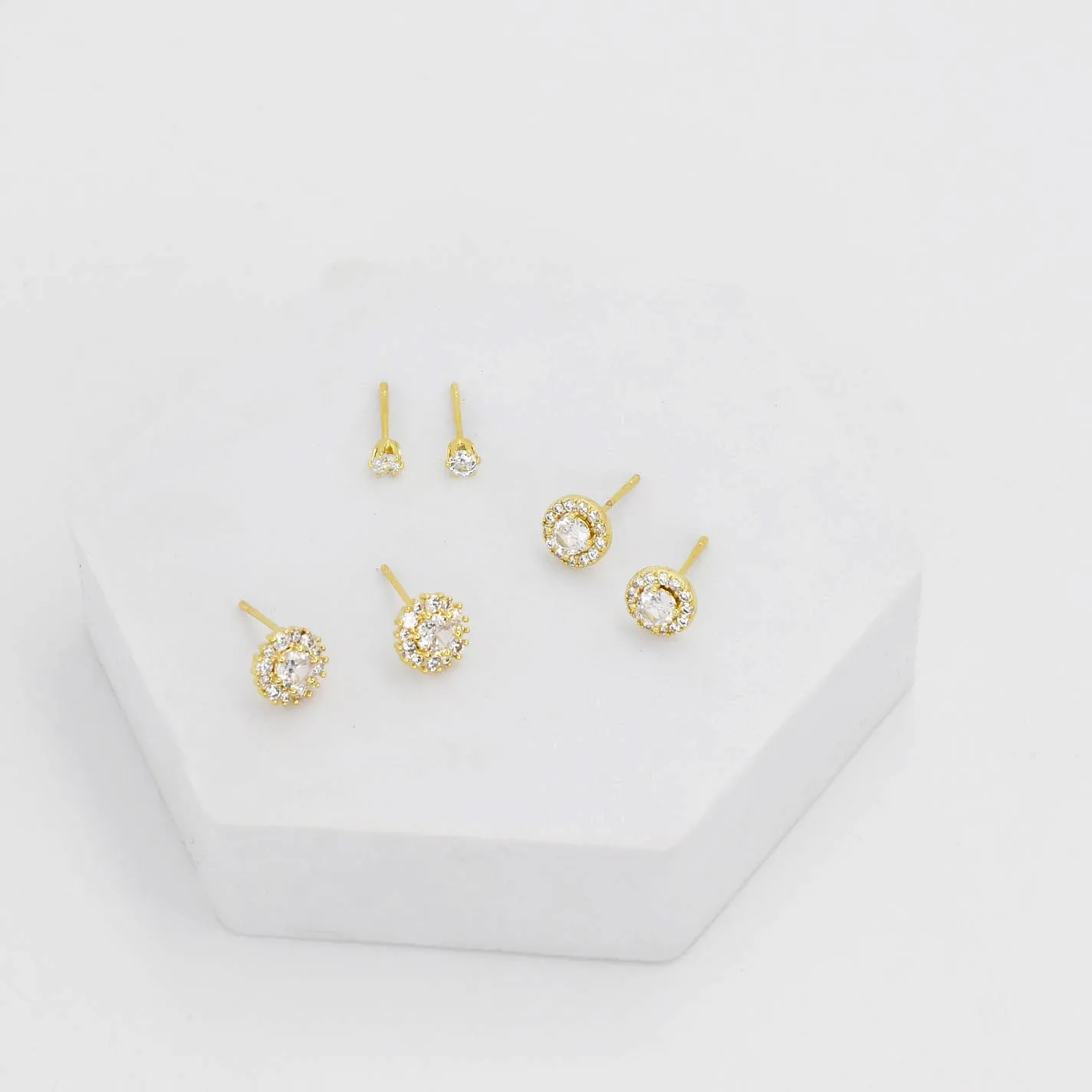 Little Diamond Stud Set sold by Charming Charlie