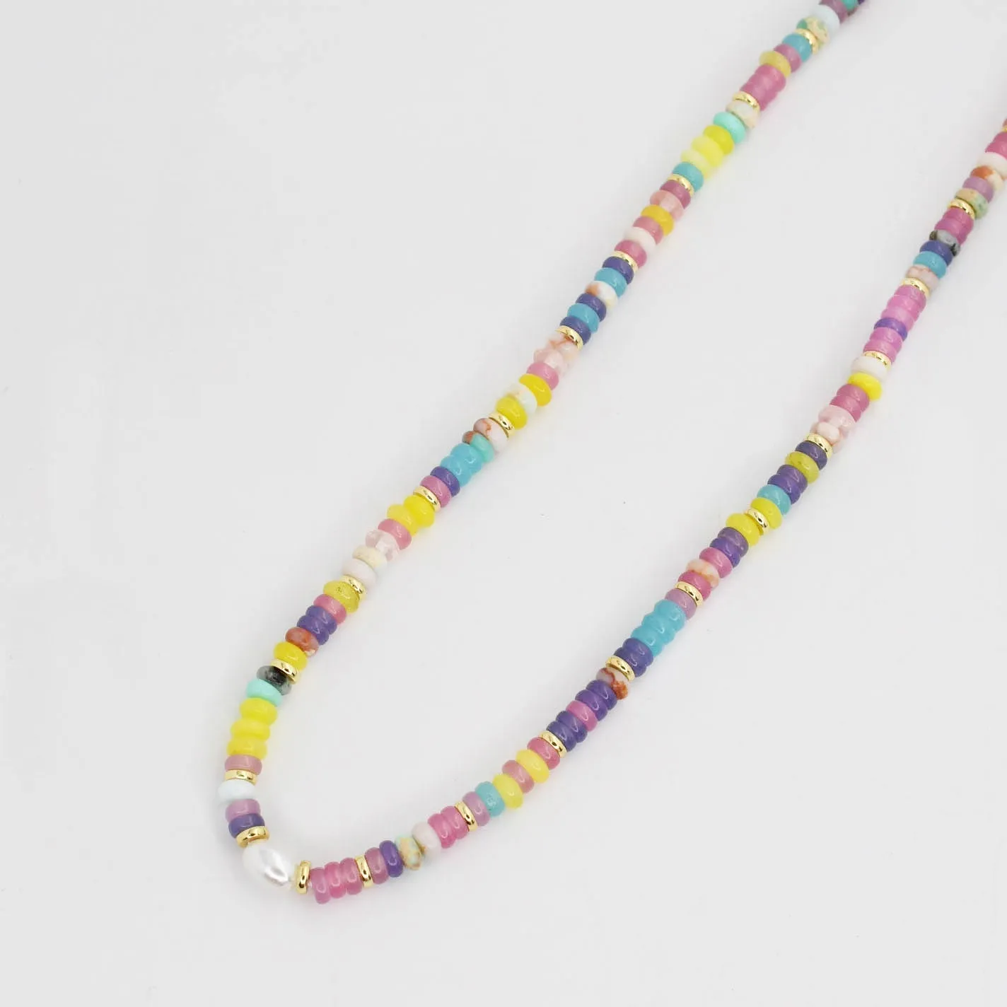 Cotton Candy Pearl Gemstone sold by Charming Charlie