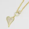 Gold Clip Heart J14 sold by Charming Charlie
