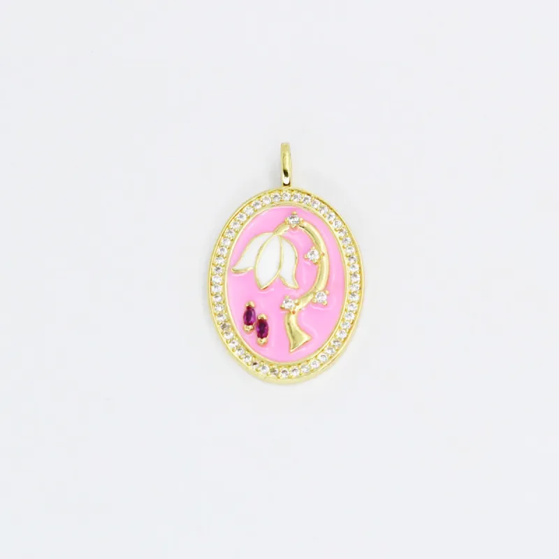 Belle Flower Charm CH-49 sold by Charming Charlie