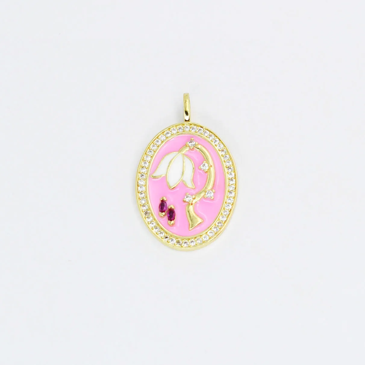 Belle Flower Charm CH-49 sold by Charming Charlie