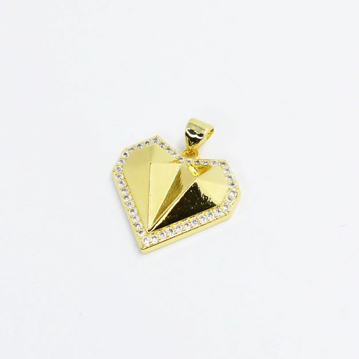 Diamond Shape Heart Charm sold by Charming Charlie product image thumbnail 2