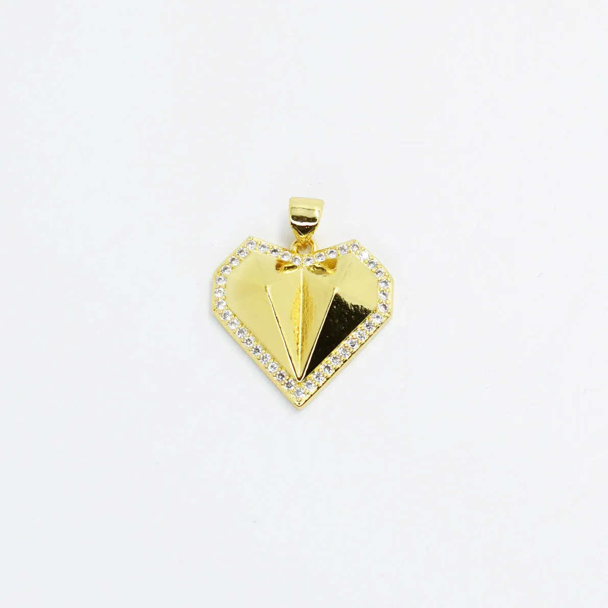 Diamond Shape Heart Charm sold by Charming Charlie