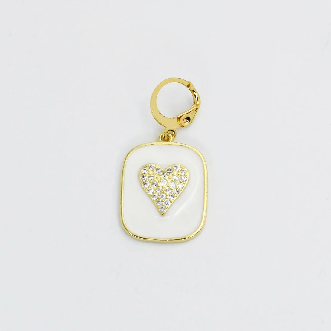 Medal Heart Charm sold by Charming Charlie