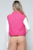 Snobbish Snap Down Quilted Crop Vest sold by Charming Charlie