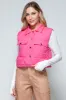 Snobbish Snap Down Quilted Crop Vest sold by Charming Charlie
