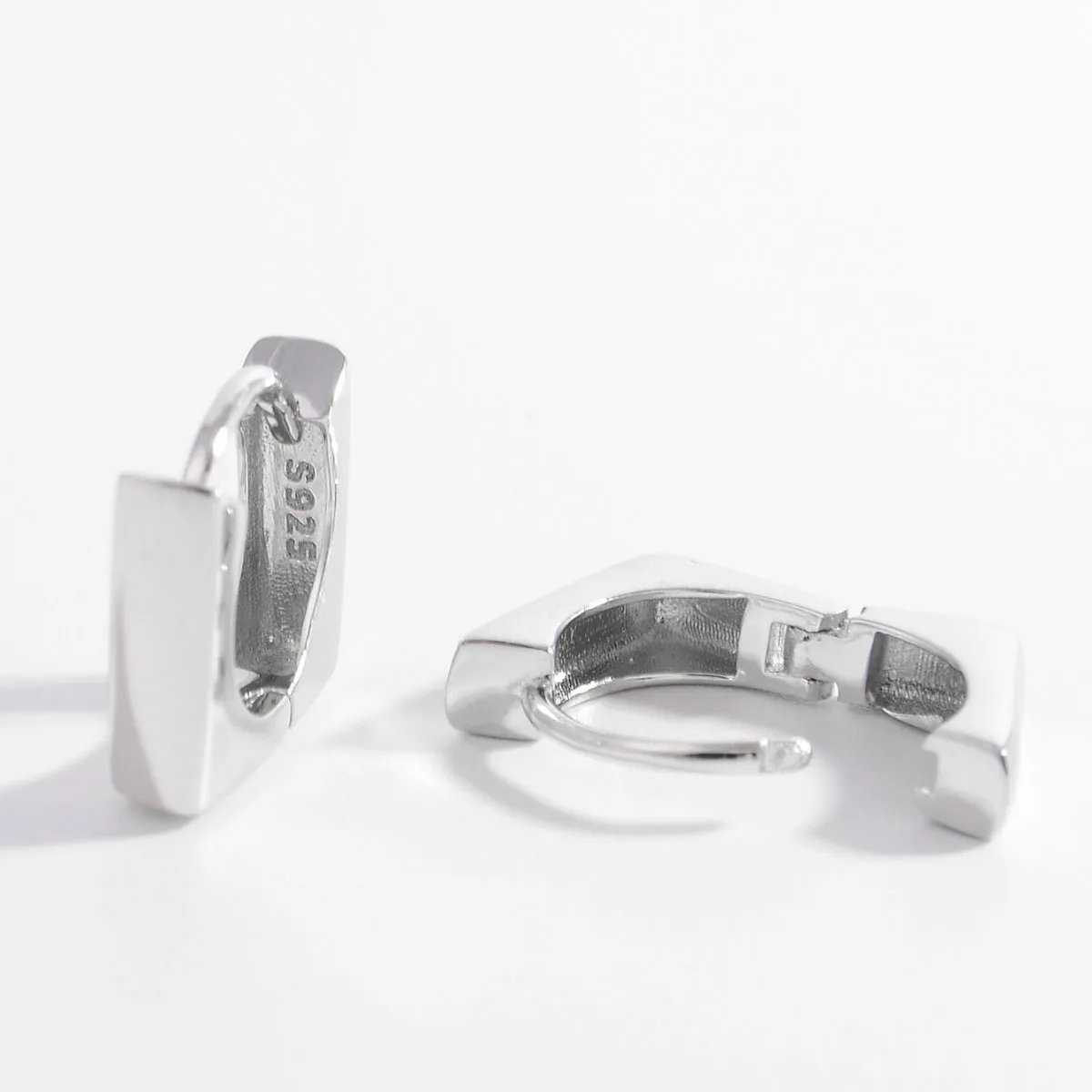 925 Sterling Silver Geometric Earrings sold by Charming Charlie product image thumbnail 3