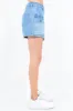 American Bazi Cargo Pocket Denim Skort sold by Charming Charlie