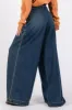 SAGE + FIG Mid-Rise Cargo Jeans with Pockets sold by Charming Charlie