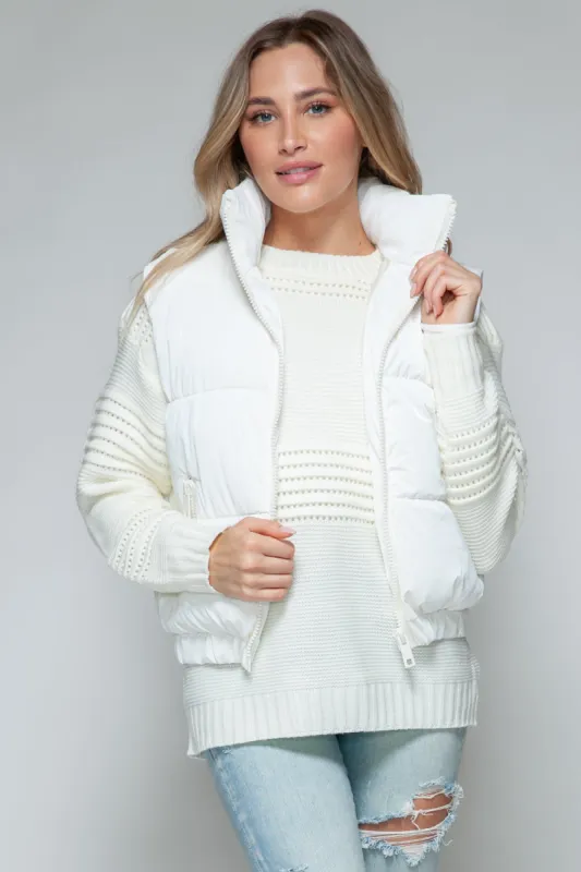 Snobbish Fine Fur Lining Quilted Vest sold by Charming Charlie