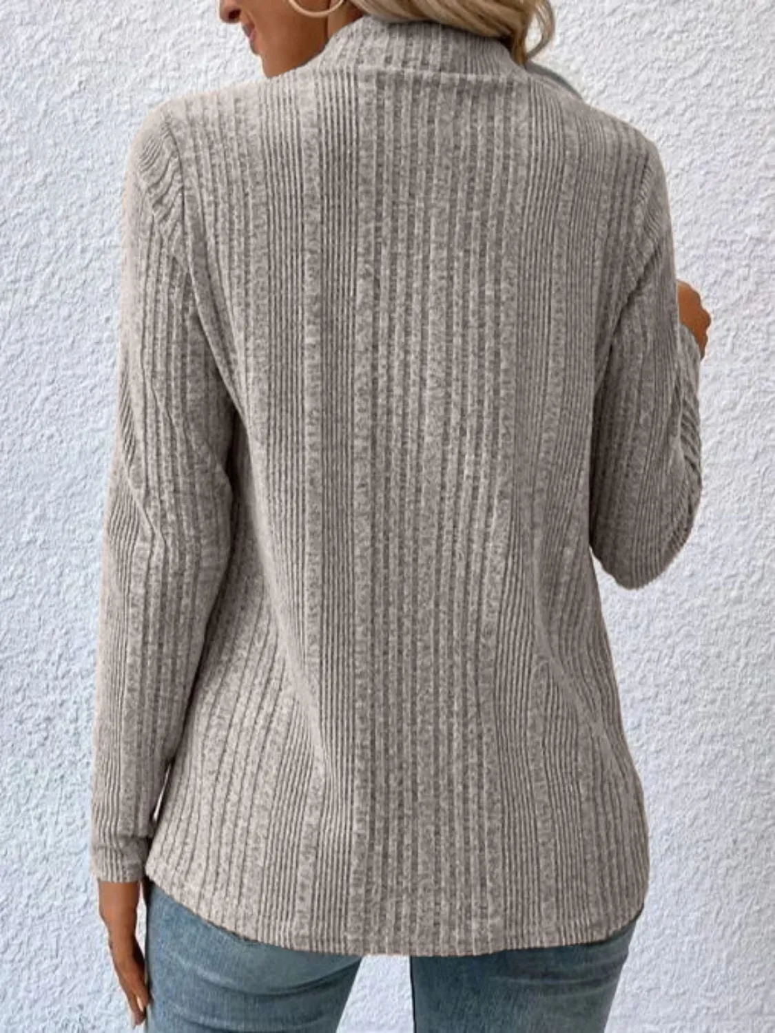 Full Size Open Front Long Sleeve Cardigan sold by Charming Charlie product image thumbnail 2