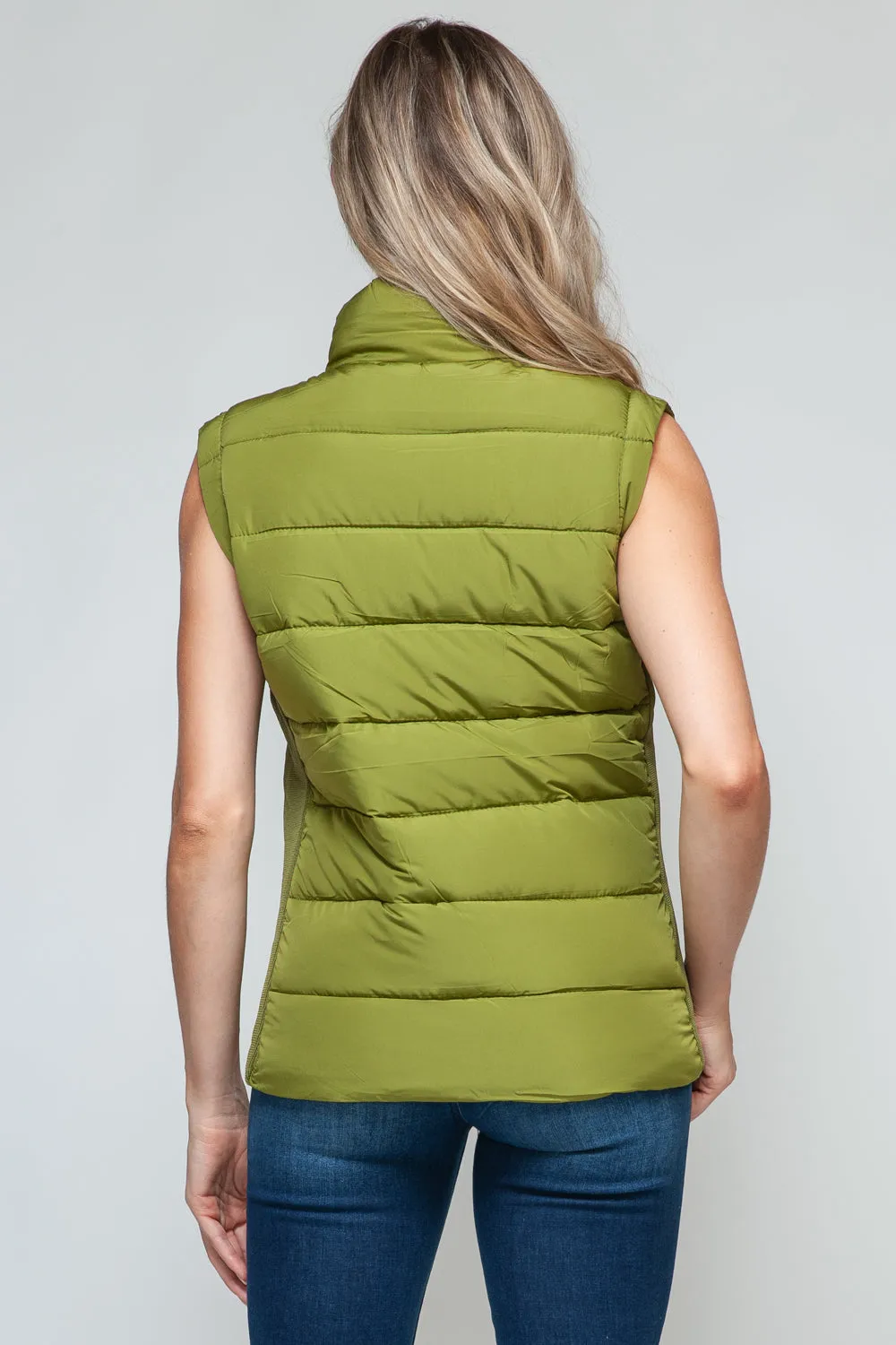 Snobbish Zip Up Turtleneck Vest with Pockets sold by Charming Charlie product image thumbnail 2