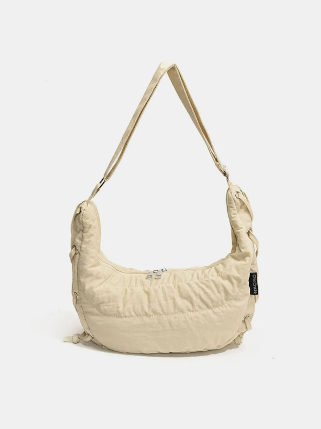 Lace-Up Polyester Crossbody Bag sold by Charming Charlie