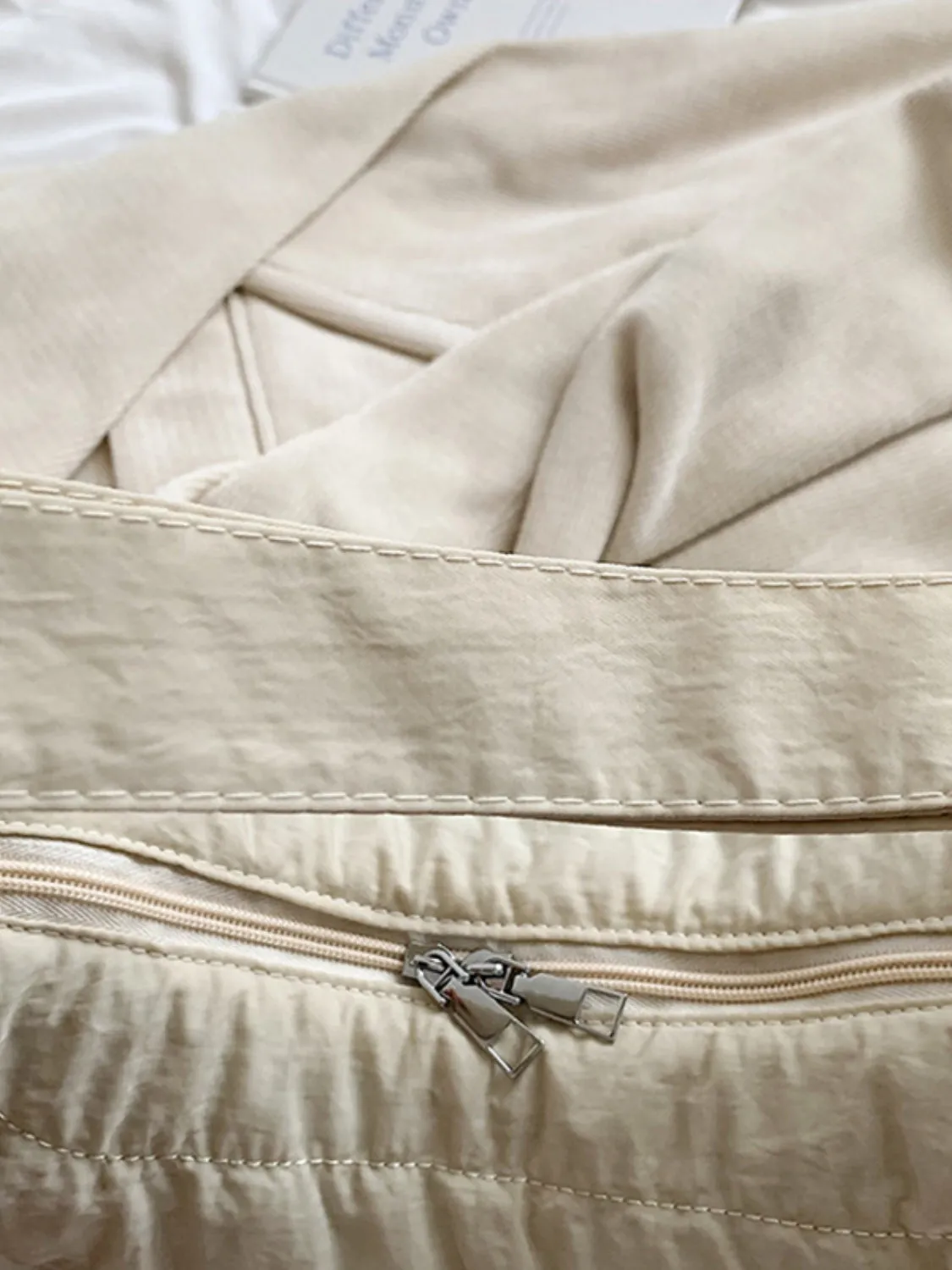 Lace-Up Polyester Crossbody Bag sold by Charming Charlie product image thumbnail 4