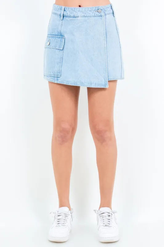 American Bazi Cargo Pocket Mini Skort sold by Charming Charlie