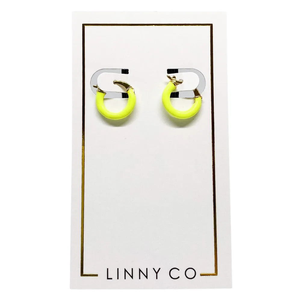 Mia (Gold-Filled) - Neon Yellow sold by Charming Charlie product image thumbnail 2