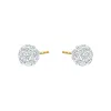 Yellow Gold Crystal Ball Studs sold by Charming Charlie