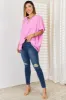 Zenana Texture Short Sleeve T-Shirt sold by Charming Charlie
