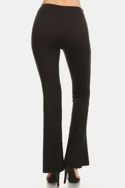 Leggings Depot High Waist Flare Leggings sold by Charming Charlie product image thumbnail 3