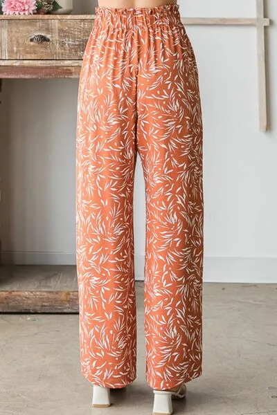 Heimish Full Size Printed Tied Straight Casual Pants sold by Charming Charlie product image thumbnail 2