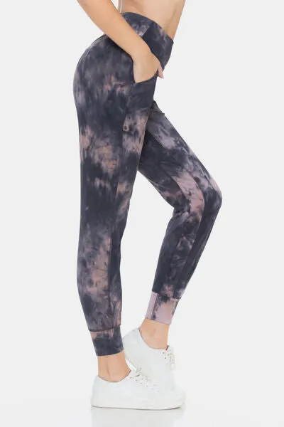 Leggings Depot Tie-Dye High Waist Cropped Leggings sold by Charming Charlie product image thumbnail 3